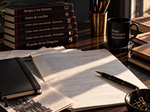 Imagen de informe literario o corrección de estilo